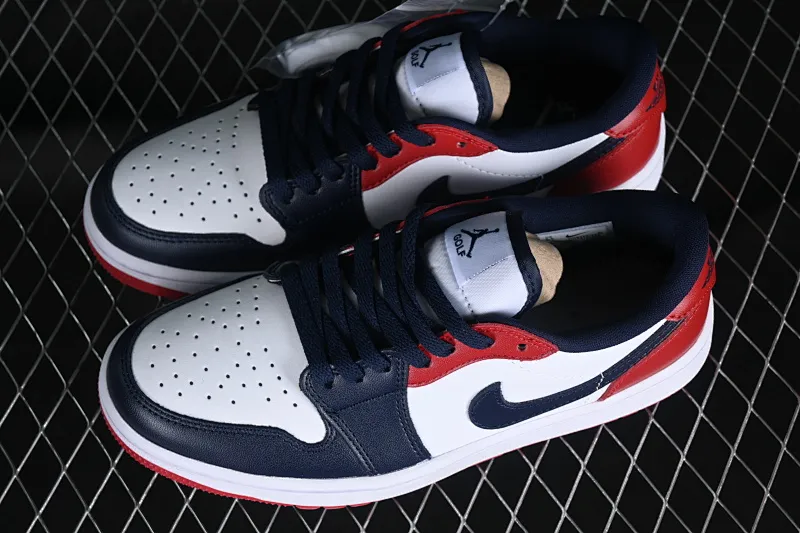 All categories Air Jordan Jordan series basketball shoes Air Jordan 1 Low Z version Air Jordan 1 Low Golf AJ1 Joe 1 new golf version black and white toe DD9315-113